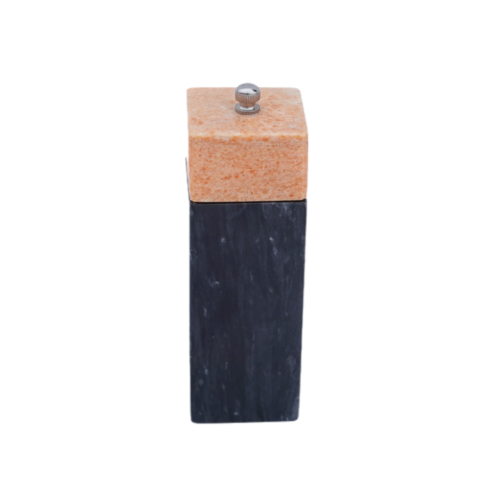 Luxury Natural Marble Stone Kitchen Pepper Grinder Pepper Mill