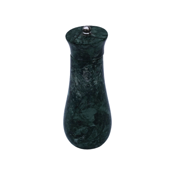 Luxury Natural Marble Stone Kitchen Pepper Grinder Pepper Mill