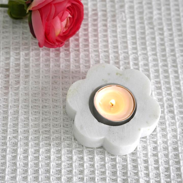 Home Decor Natural Stone Marble Handicraft Candle Holder Holders Star Candleholder Candleholders Candle Stick Candlestick Sticks Luxury Home Wedding Decoration