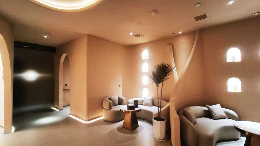 FUFINI Microcement Case Study | Hunan Kexi SPA Club: A Soft and Warm Microcement Space