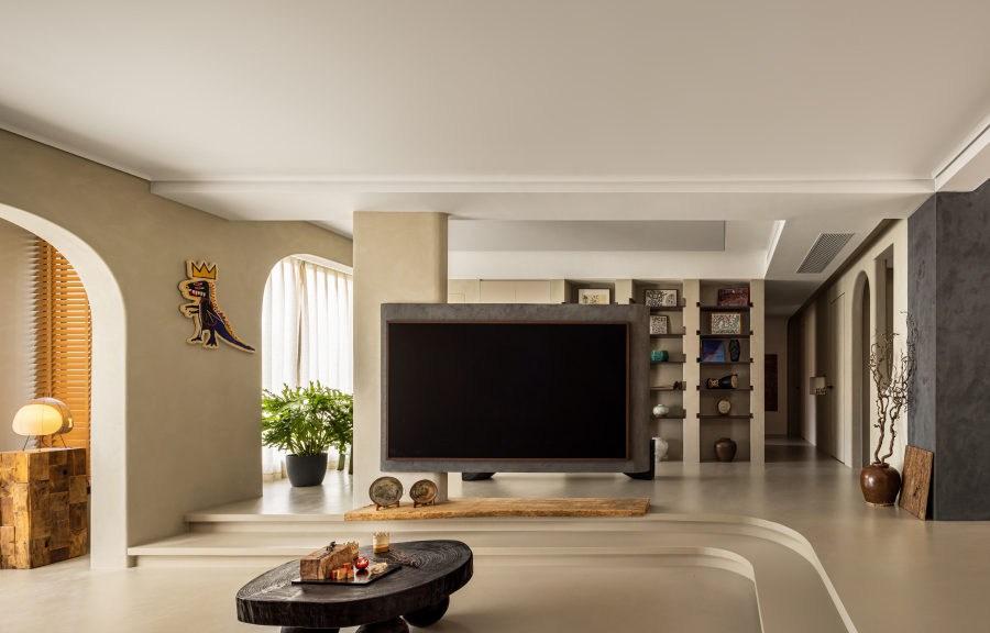 FUFINI Case | Star River Bay: Micro - Cement Creates a Post - modern Style Home