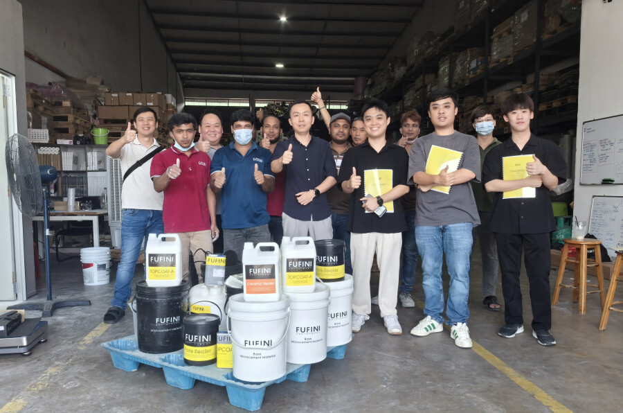 FUFINI Microcement's First Malaysia Tech Session a Success – North-South Elites Gather in Kuala Lumpur for Process Upgrades
