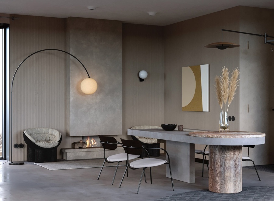 Microcement + Wabi-sabi Style: This Home Turns the "Poetry of Imperfection" into a Living Art