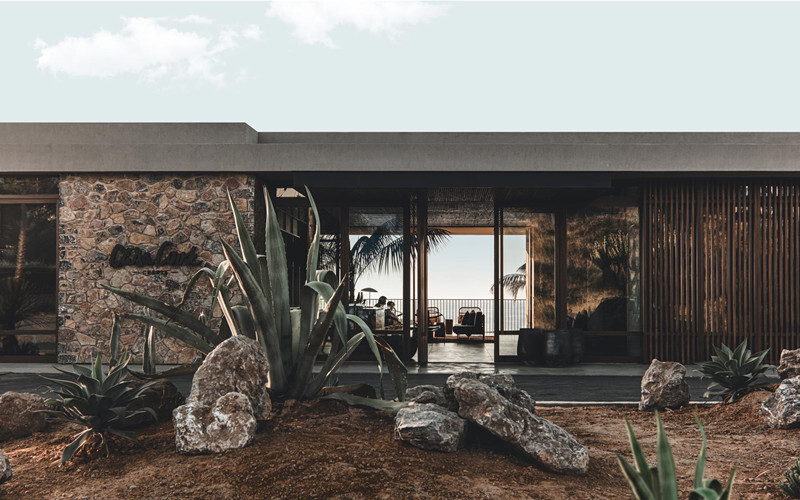 Greece | Wabi-Sabi Microcement Vacation House: The Simple and Poetic Coexistence with the Sea