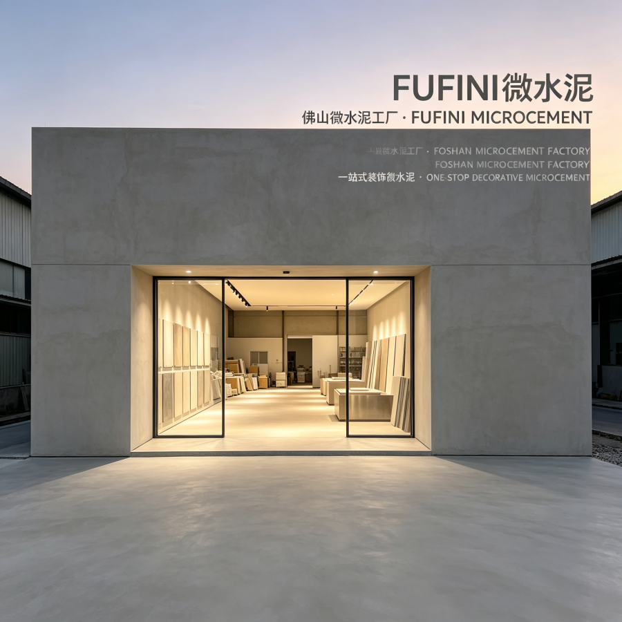 Overseas Building Material Investment Hot Choice | FUFINI Seamless Microcement Creates Stable Profit Business