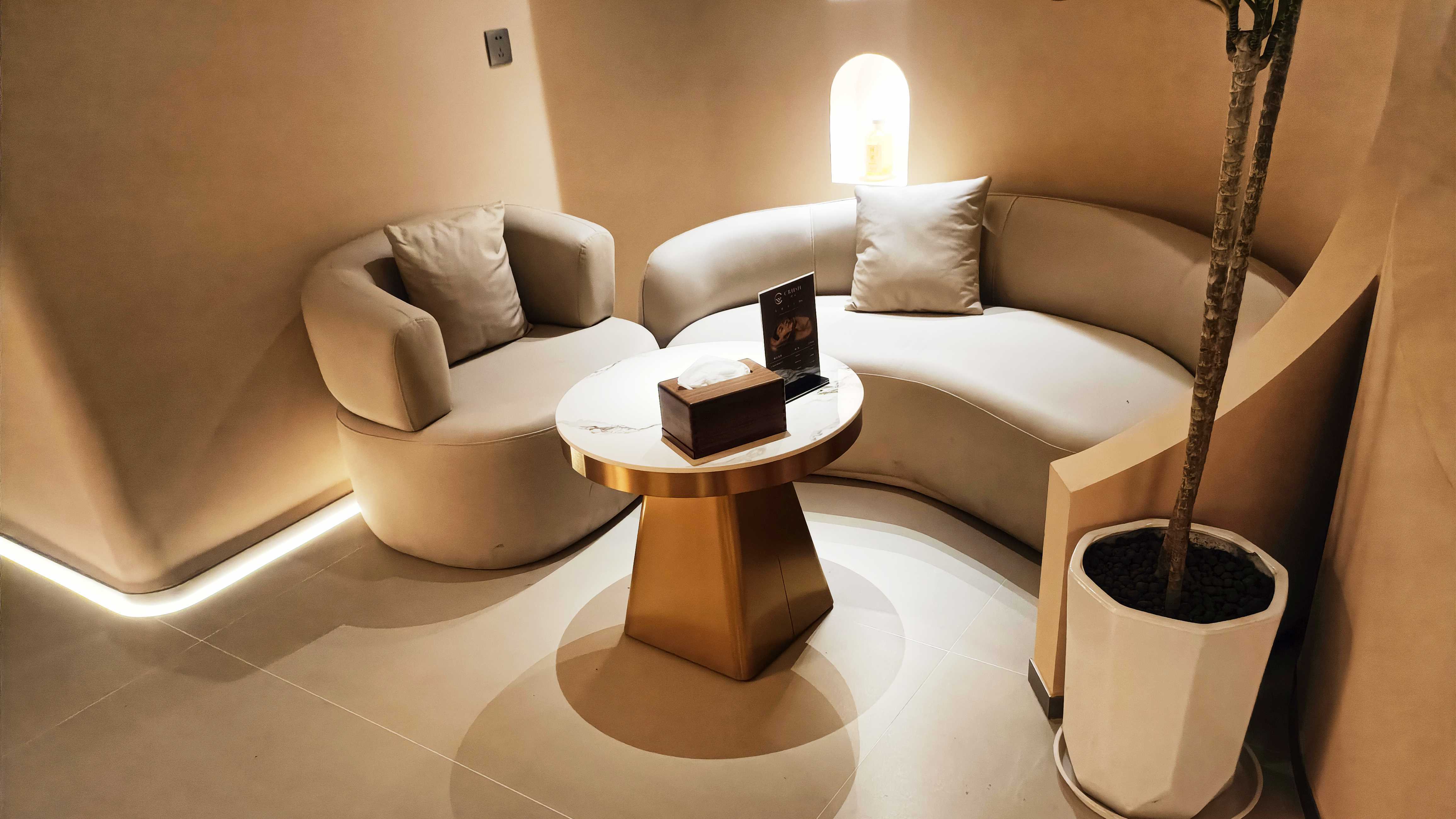 Hunan Spa FUFINI Microcement Case Study | Hunan Kexi SPA Club: A Soft and Warm ...