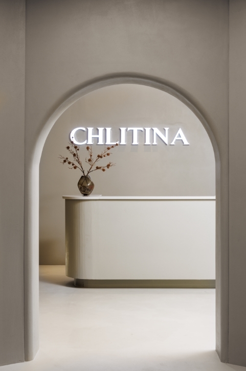 FUFINI Micro - Cement Case: Simplicity and Elegance of CHLITINA Beauty Salon Micro-cement cases, hotel renovation cases, actual scenes of FUFINI projects, commercial space design, renderings of micro-cement