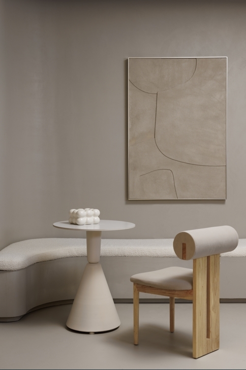 FUFINI Micro - Cement Case: Simplicity and Elegance of CHLITINA Beauty Salon Micro-cement cases, hotel renovation cases, actual scenes of FUFINI projects, commercial space design, renderings of micro-cement