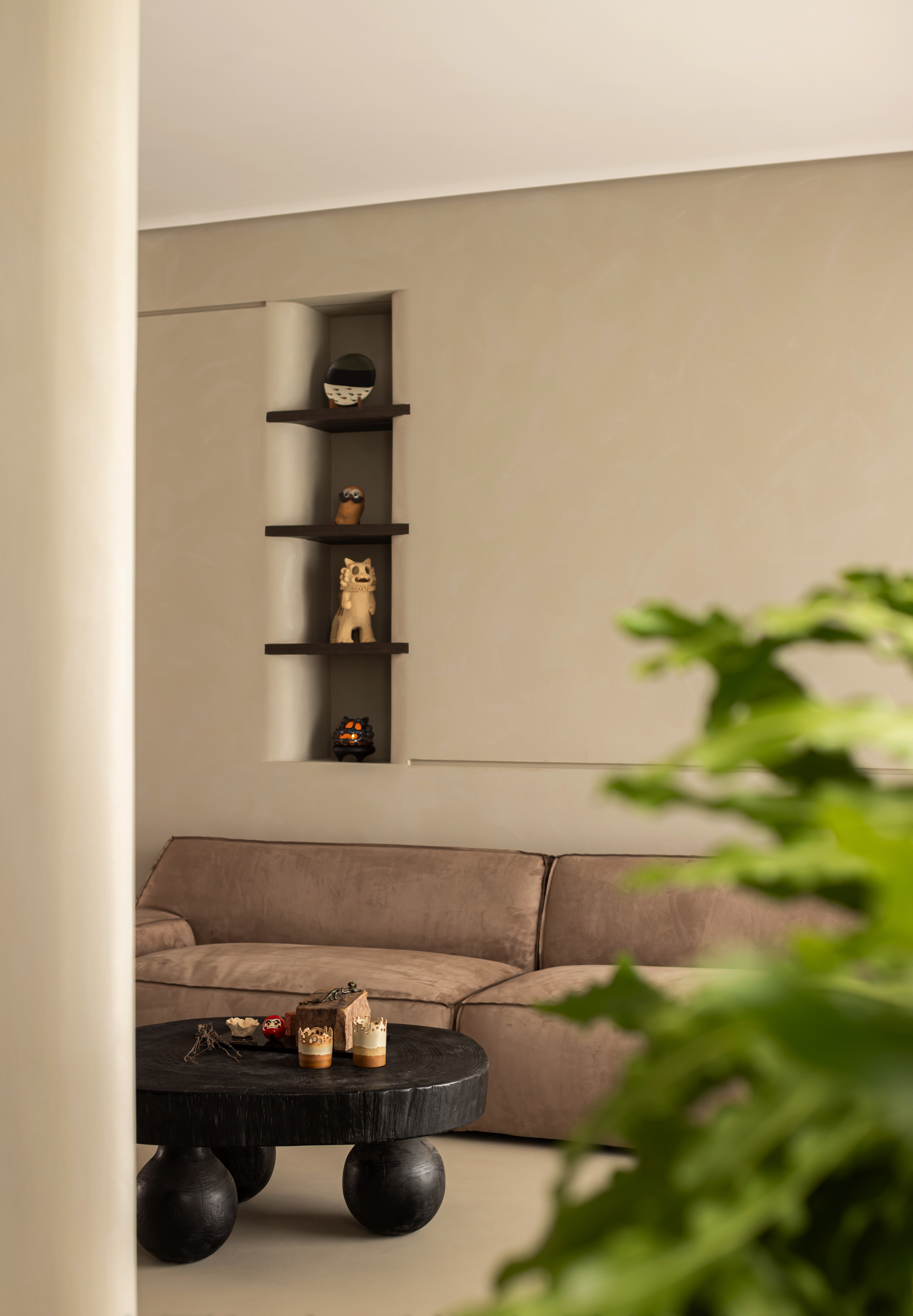FUFINI Case | Star River Bay: Micro - Cement Creates a Post - modern Style Home Micro-cement cases, hotel renovation cases, actual scenes of FUFINI projects, commercial space design, renderings of micro-cement