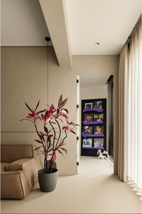 FUFINI Case | Star River Bay: Micro - Cement Creates a Post - modern Style Home Micro-cement cases, hotel renovation cases, actual scenes of FUFINI projects, commercial space design, renderings of micro-cement