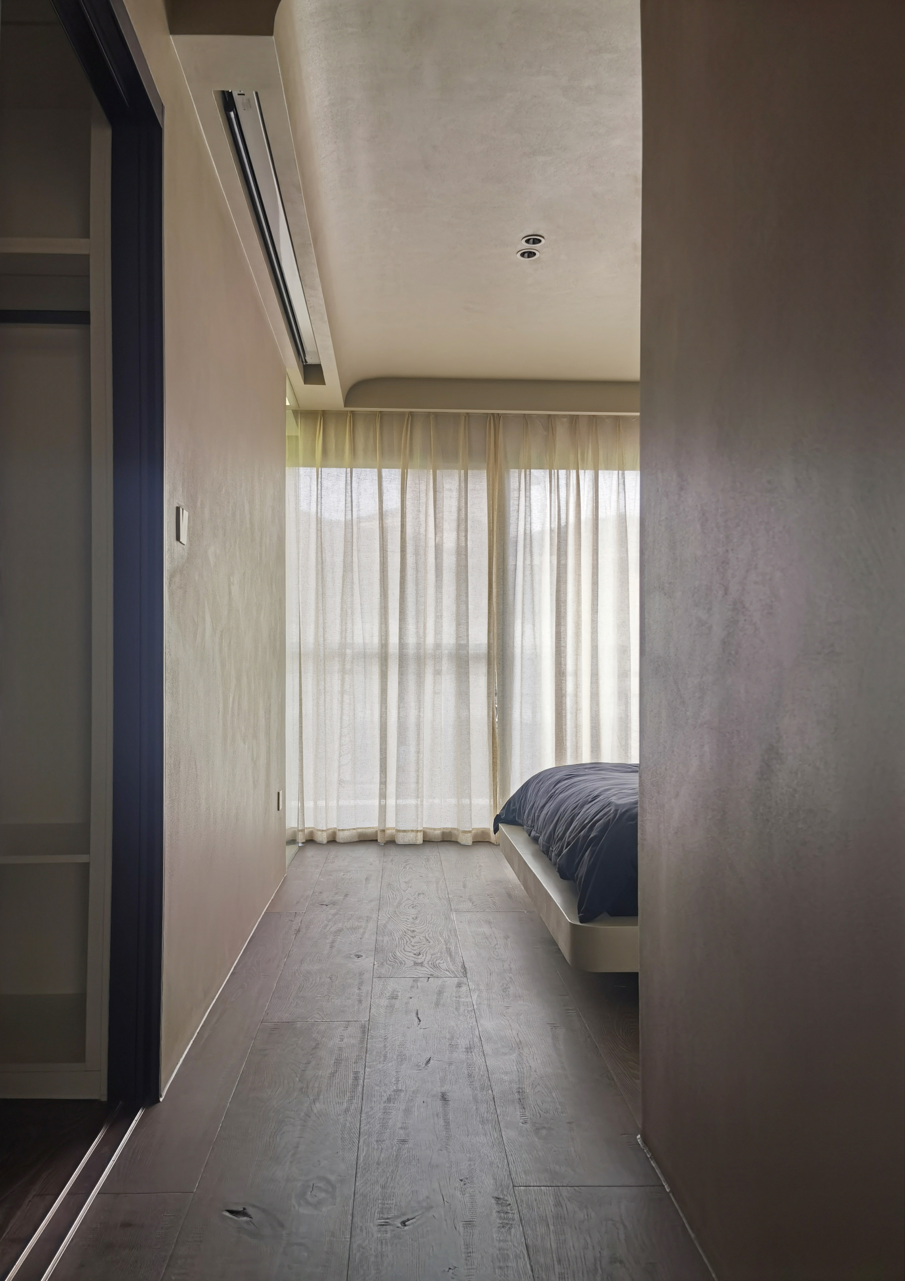 FUFINI Case | Star River Bay: Micro - Cement Creates a Post - modern Style Home Micro-cement cases, hotel renovation cases, actual scenes of FUFINI projects, commercial space design, renderings of micro-cement