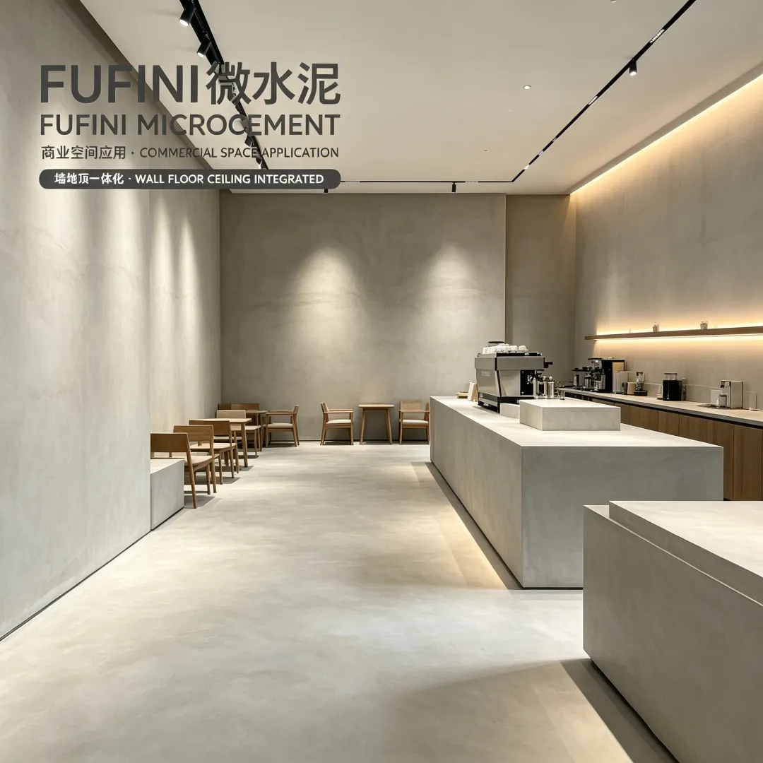 Overseas Building Material Investment Hot Choice | FUFINI Seamless Microcement Creates Stable Profit Business 