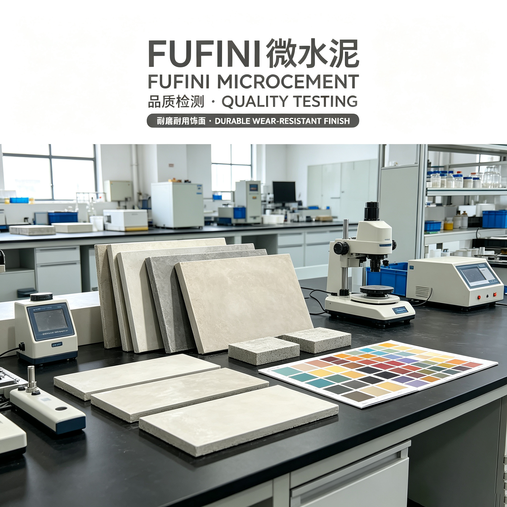 Overseas Building Material Investment Hot Choice | FUFINI Seamless Microcement Creates Stable Profit Business 