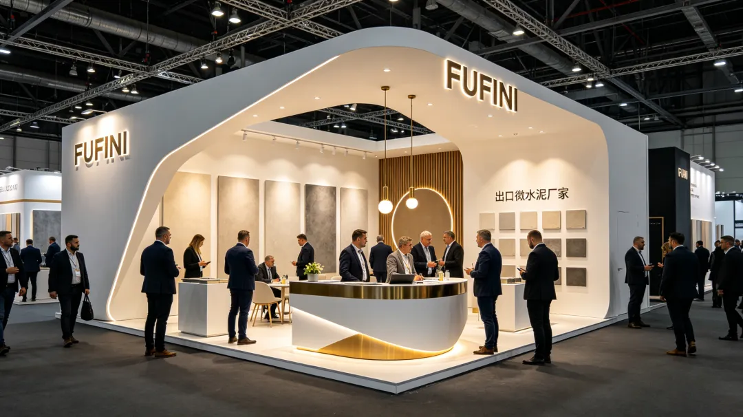 Overseas Building Material Investment Hot Choice | FUFINI Seamless Microcement Creates Stable Profit Business 