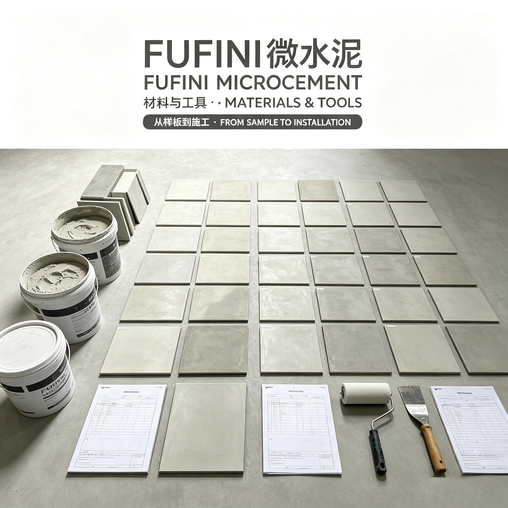 Overseas Building Material Investment Hot Choice | FUFINI Seamless Microcement Creates Stable Profit Business 