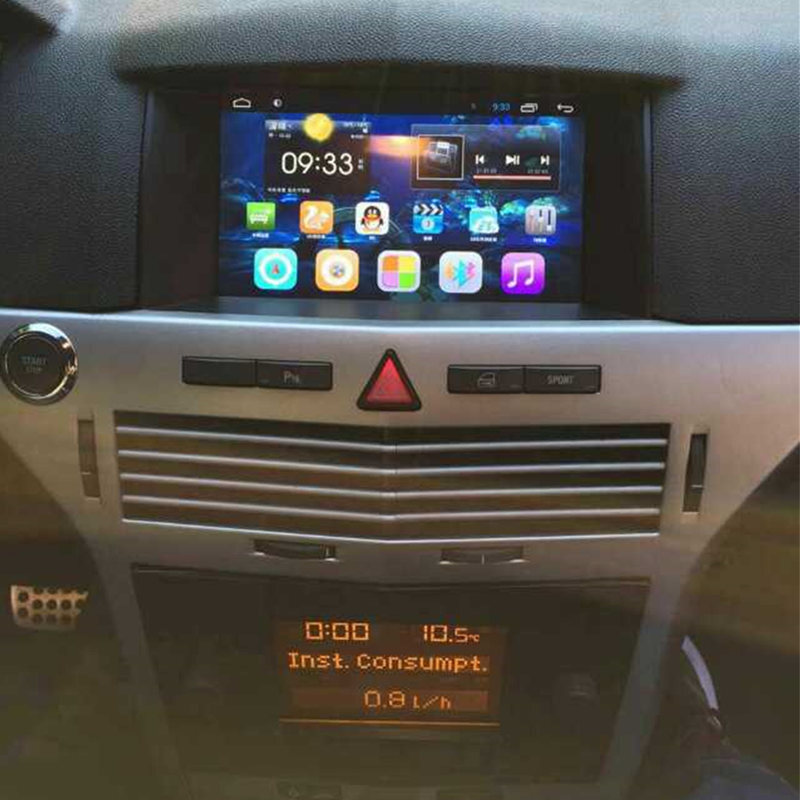 9" Android Screen Car Stereo Radio Audio GPS Navigation Head Unit SatNav Upgrade Replacement Opel Astra H 2006 2007 2008 2009 2010 2011 2012 2013