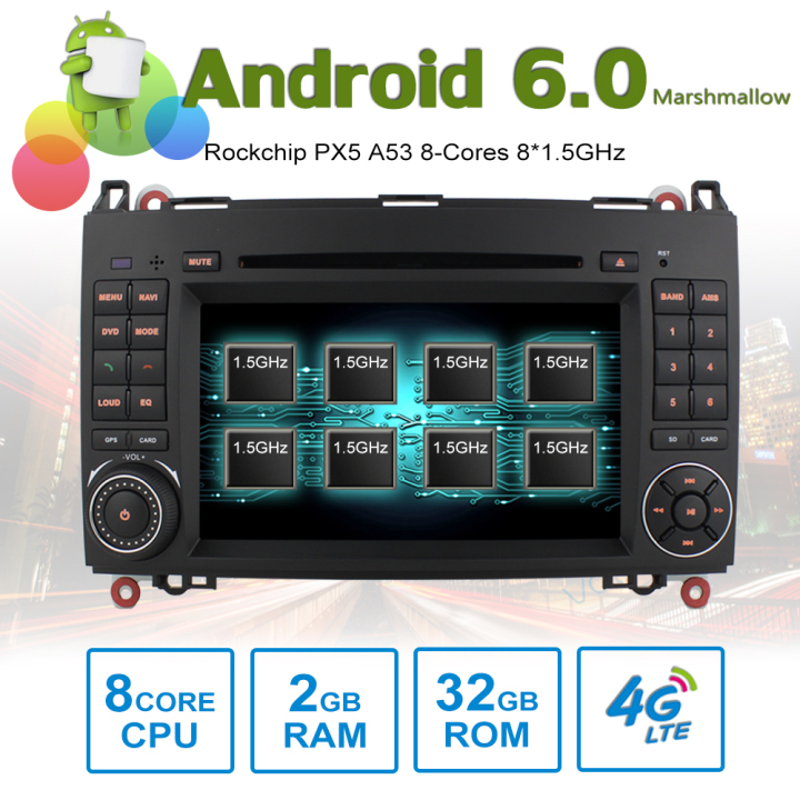 7" Android Car Multimedia GPS Navigation DVD Radio Audio
