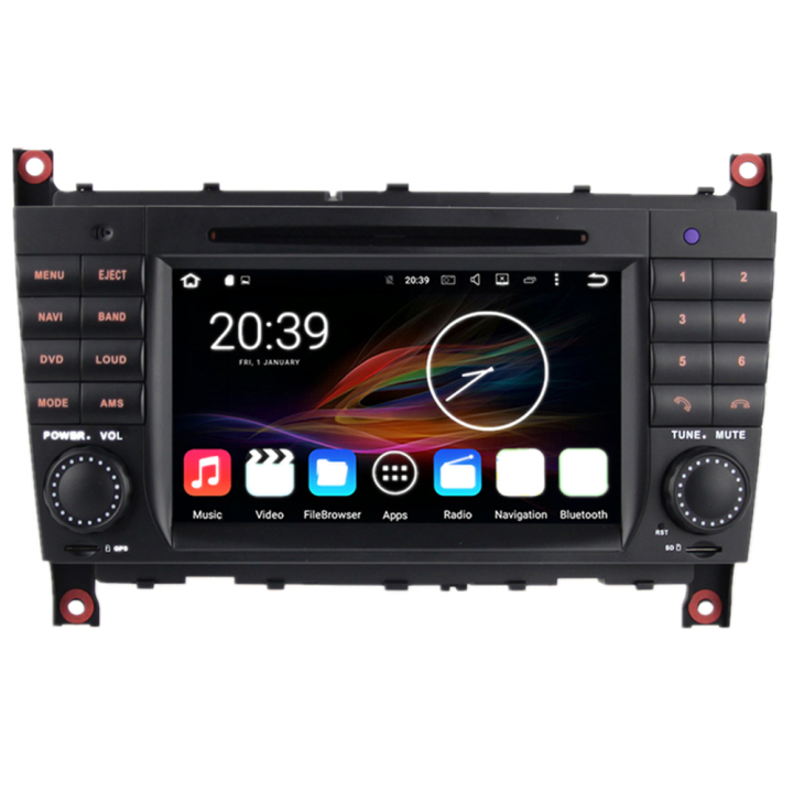 7" Android Car Multimedia Stereo GPS Head Unit Mercedes
