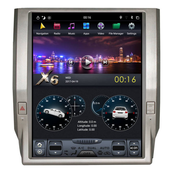 12.1" Tesla Screen Android Car Stereo Radio Audio GPS Navigation Head
