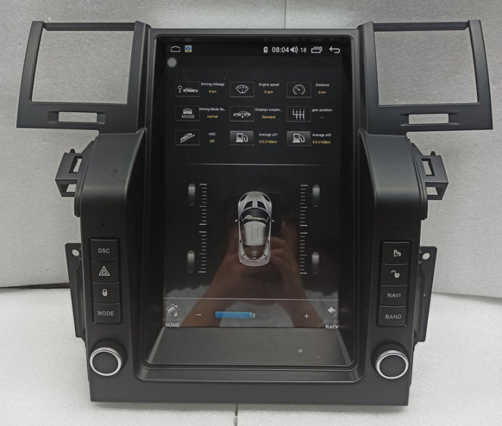 12.1" Vertical Screen Tesla Android Car Stereo Radio Audio GPS