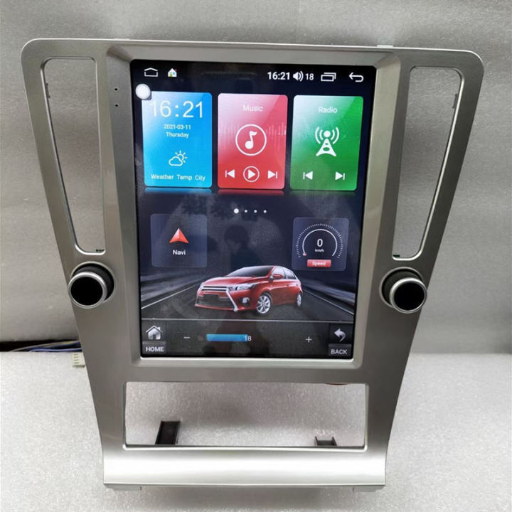 9.7" Tesla Style Android Multimedia Car Stereo Radio Audio DVD GPS Navigation Head Unit Sat Nav