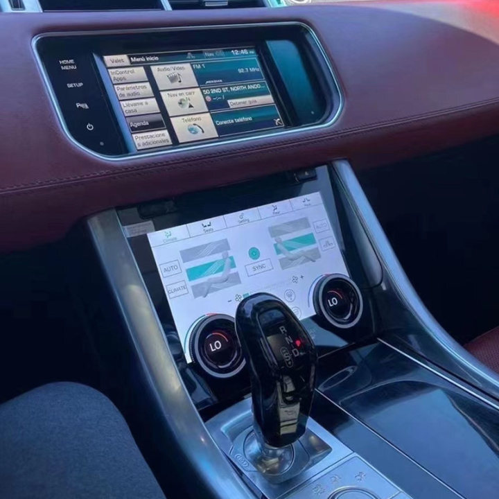 10" Climate Control Touch Screen AC Panel Upgrade Replacement Range