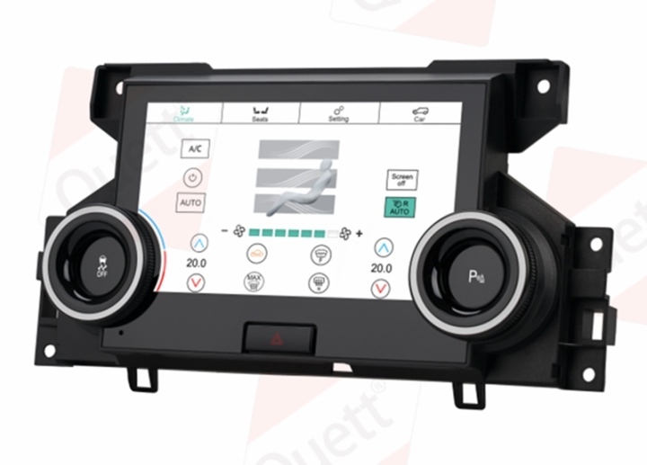7" Climate Control AC Screen Touch Panel Upgrade Replacement Land Rover