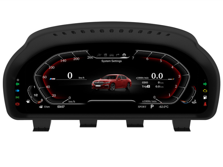 12.3" LCD Instrument Cluster Digital Dash Panel Dashboard Replacement