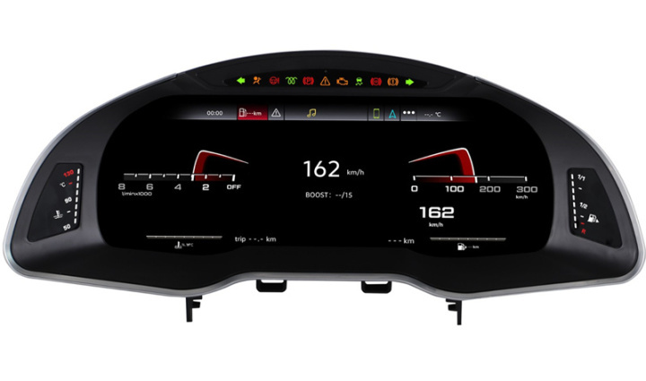 Digital Cluster Cockpit Instrument Dash Panel Dashboard Speedometer ...