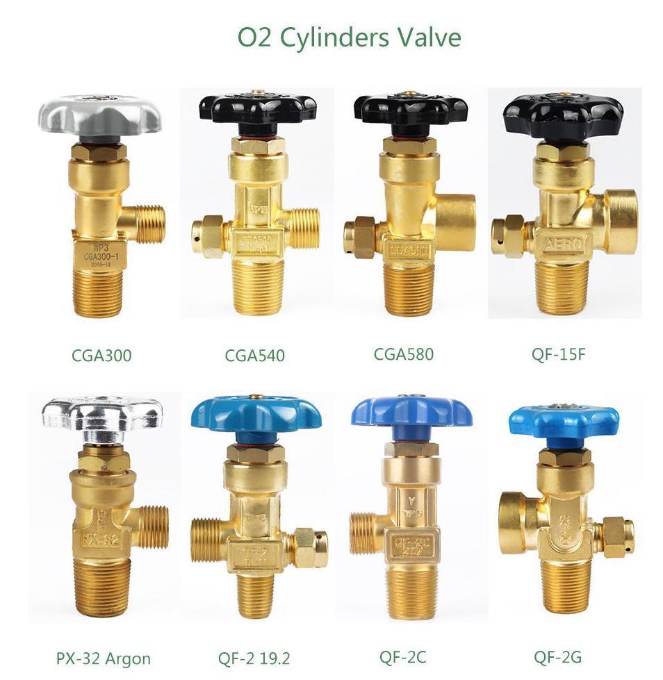 Gas valves, types of gas cylinder valves, CO2 high pressure compressed