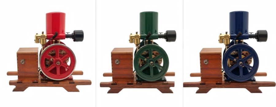 OKMO N01: When a 3.6cc Brass Engine Brings NOVO’s Industrial Soul to Your Desktop