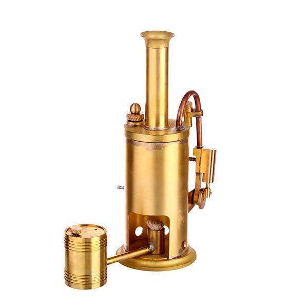 BangBang Mini Live Steam Engine Model - Single Cylinder Metal Engine For Model Boats & Crafts