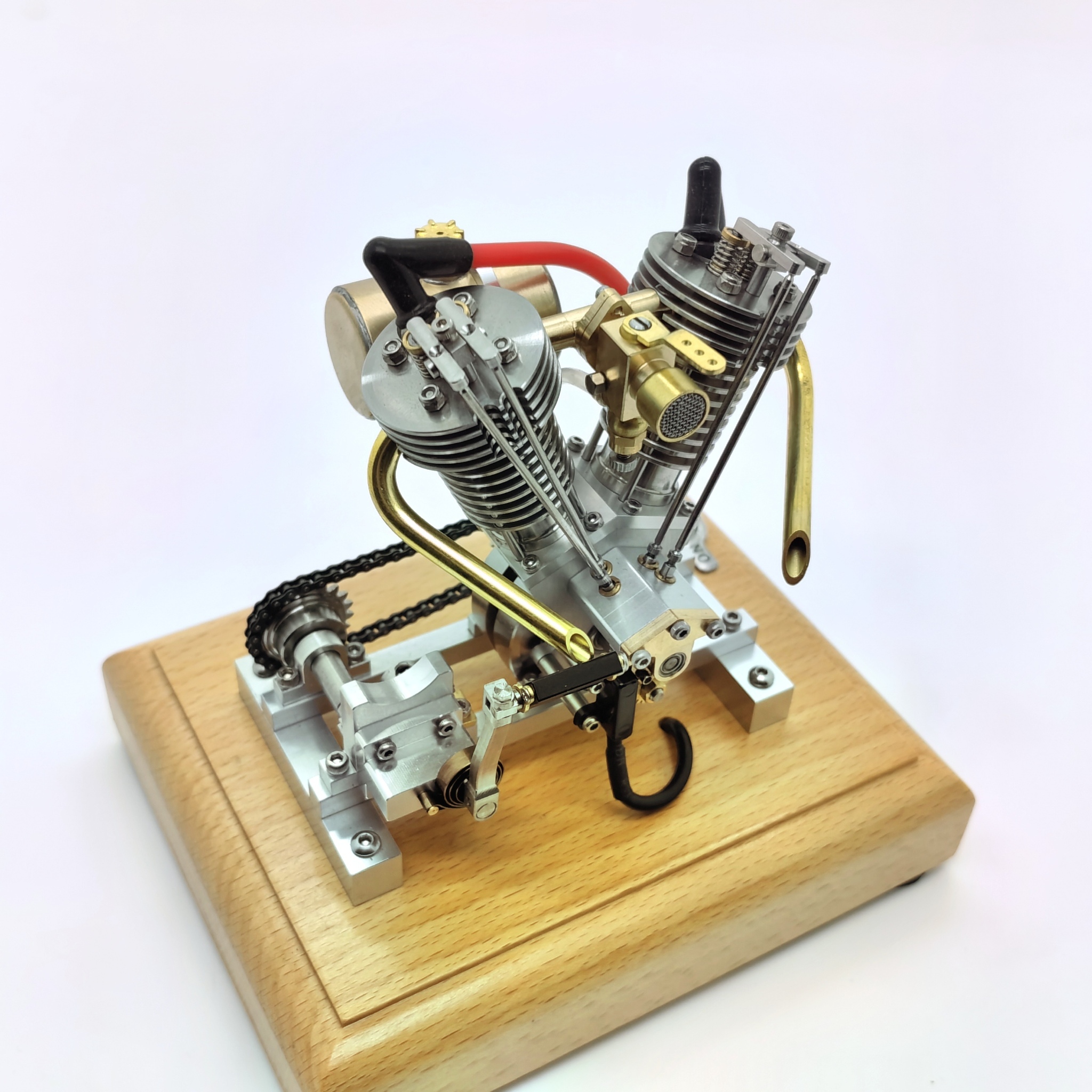 H08 Hoglet V2 Engine 4.2CC OHV V-Twin Four-Stroke Gasoline