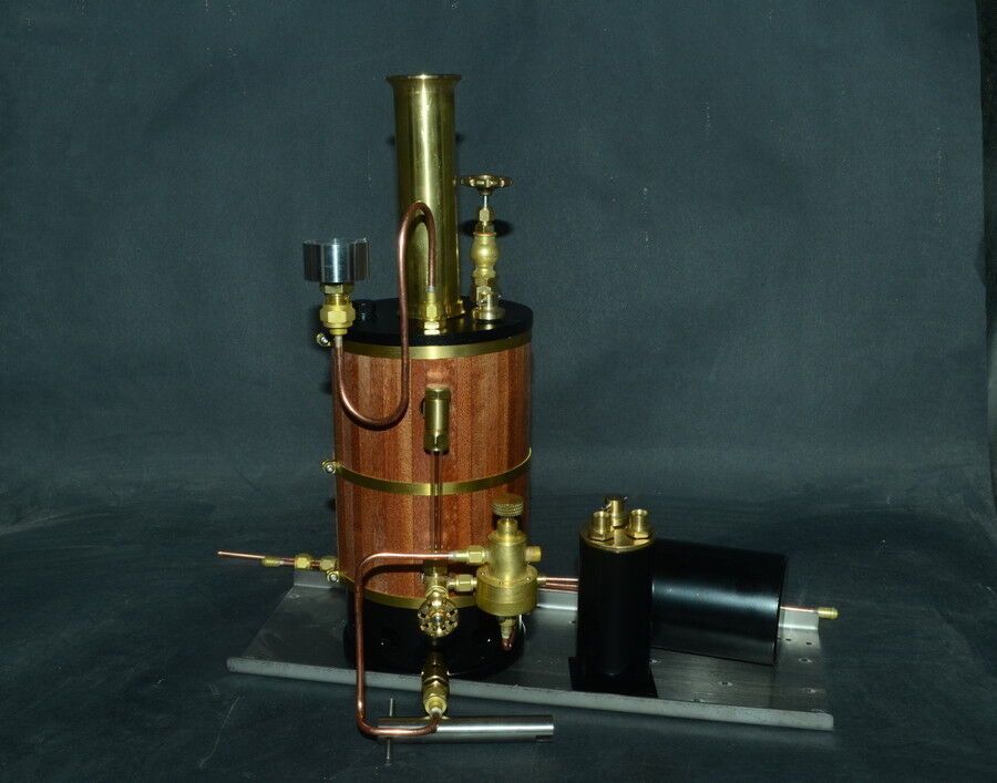 Micro Field Machine Boiler Vertical boiler models With P5B Regulator For Marine Steam Engine