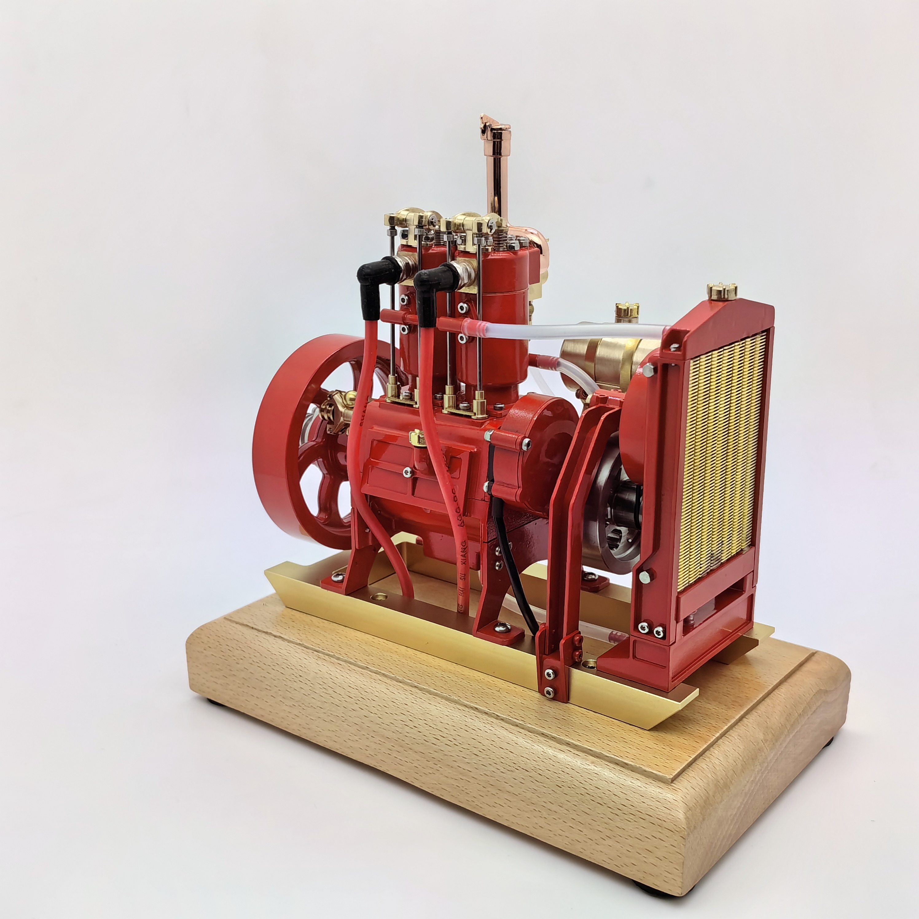H74 2-cylinder 4 Stroke Water Cooled Gasoline Engine ICE Model 