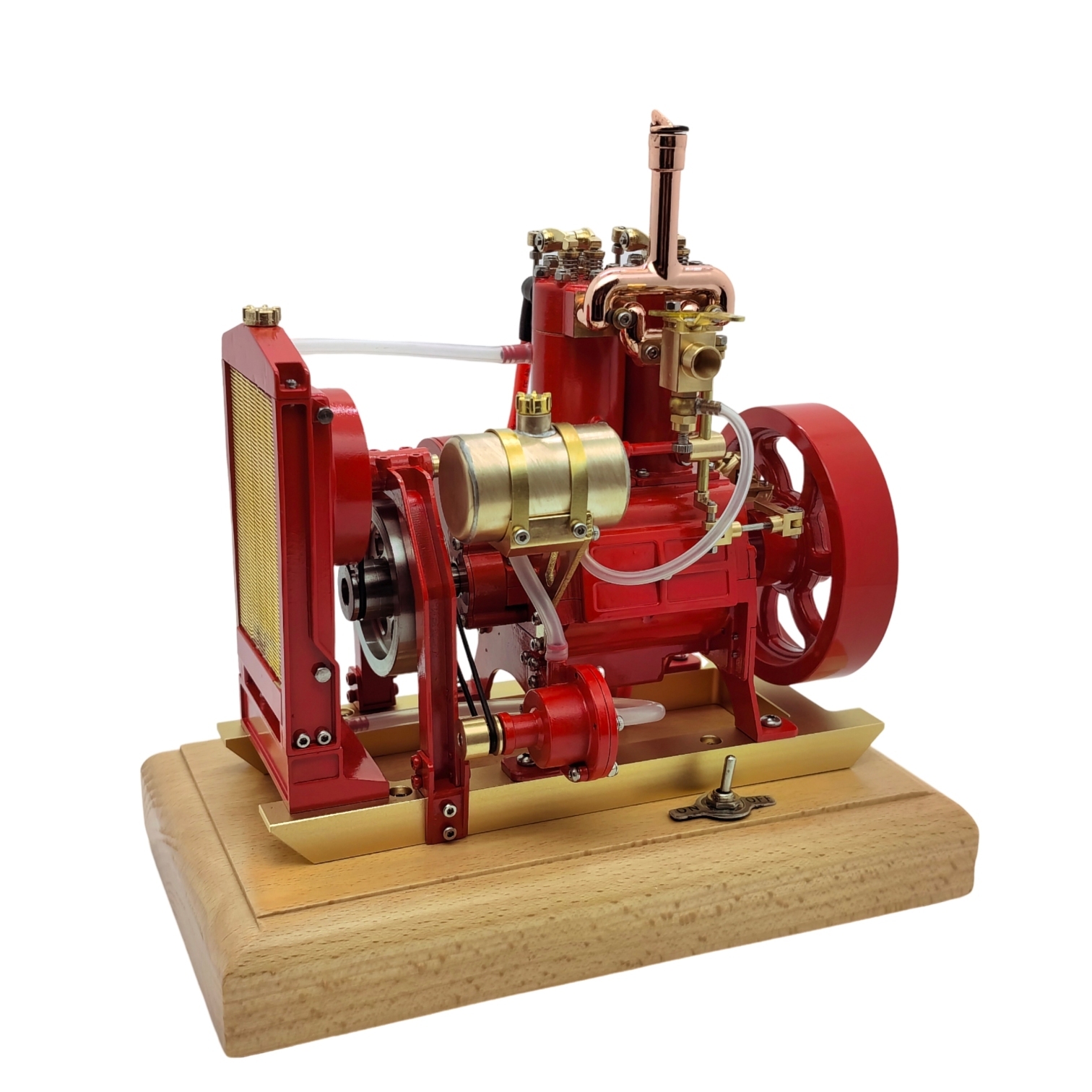 H74 2-cylinder 4 Stroke Water Cooled Gasoline Engine ICE Model Internal ...