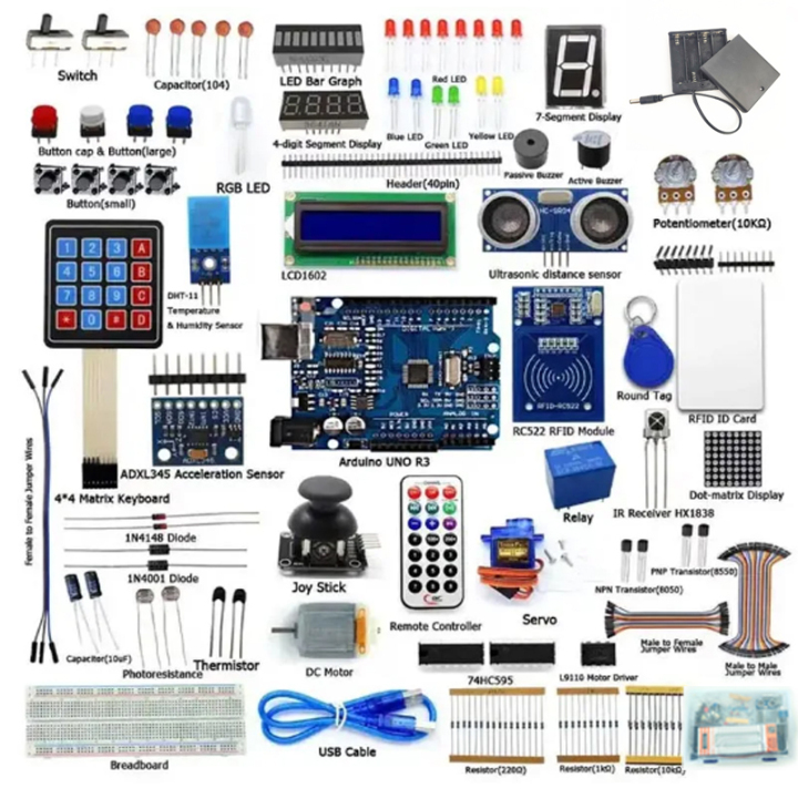free shipping Arduino uno starter kits