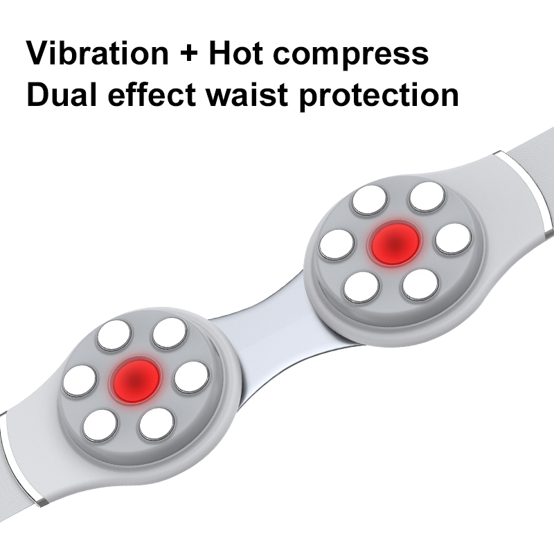 Massage belt slimming vibrating muscle stimulator device for beauty  equipment heating waist belt electric muscle stimulator