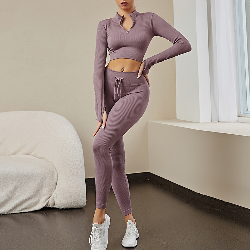 Factory Wholesale Yoga Sets Fitness Women 2 Pieces Gym Fitness Sets Sports Bra Legging Yoga Set yoga pants  