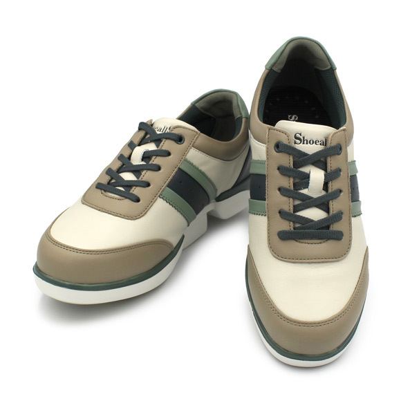 ShoeallS Magnetic Vibration Functional Shoes Casual Leather Daily