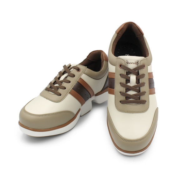 ShoeallS Magnetic Vibration Functional Shoes Casual Leather Daily