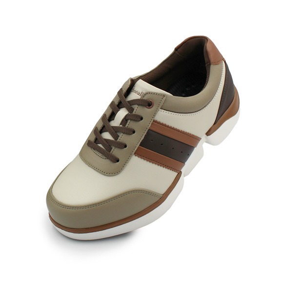 ShoeallS Magnetic Vibration Functional Shoes Casual Leather Daily