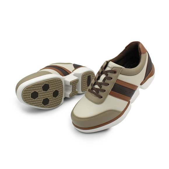 ShoeallS Magnetic Vibration Functional Shoes Casual Leather Daily