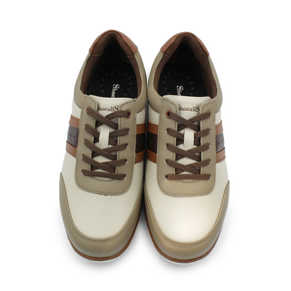 ShoeallS Magnetic Vibration Functional Shoes Casual Leather Daily