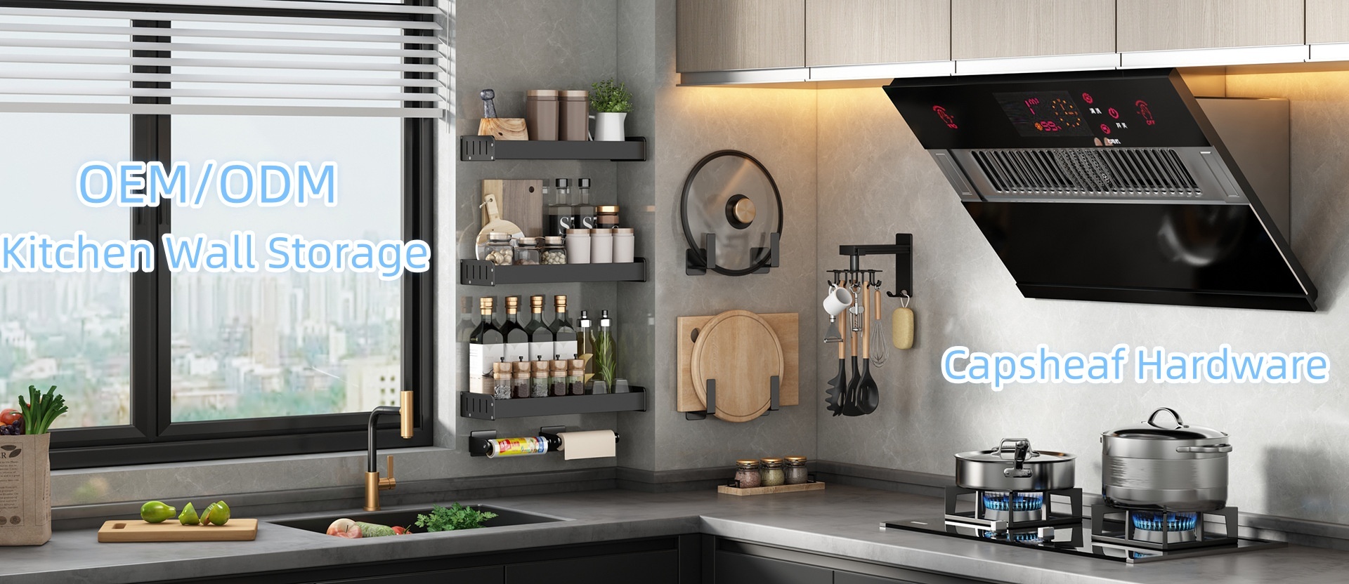 Kitchen Wall Storage