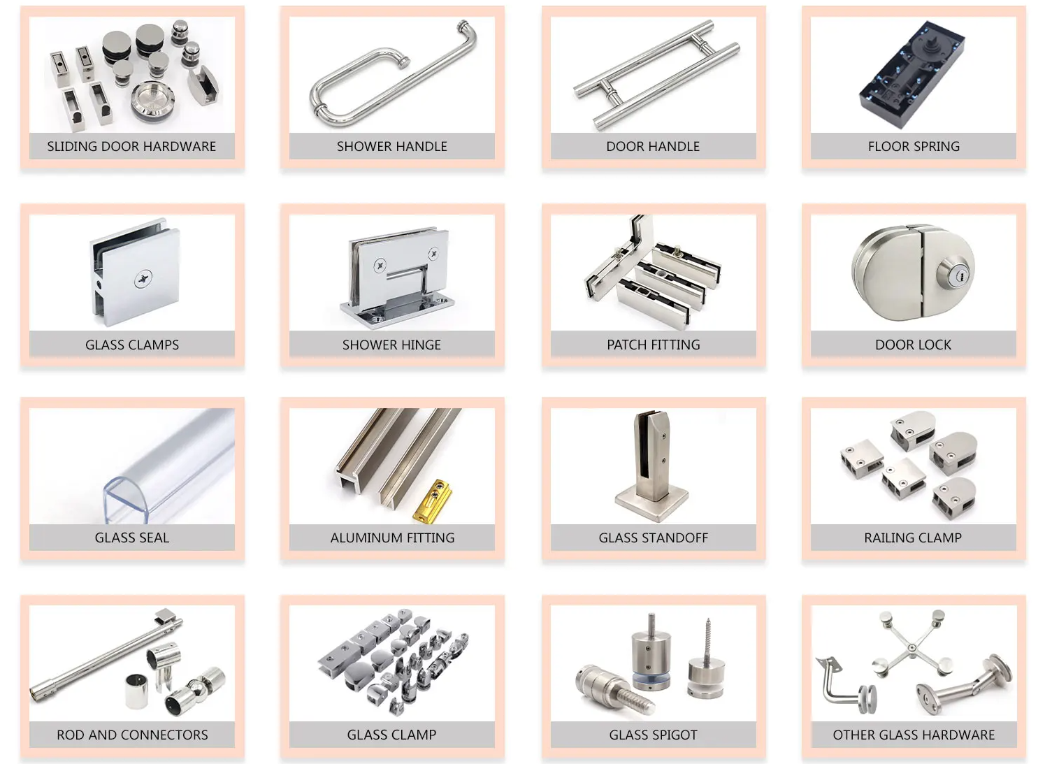 Glass Hardware