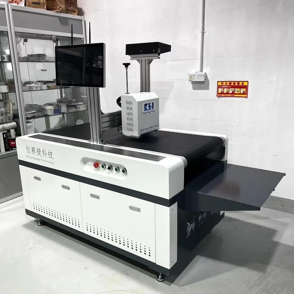 Digital inkjet printer for Napkin Tissue logo color printing