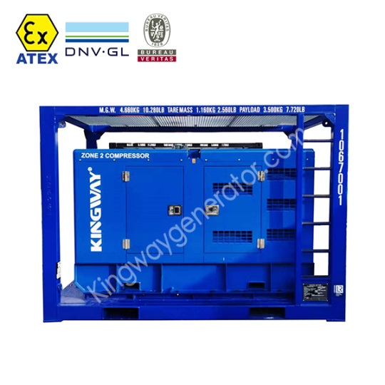 ATEX certified Zone 2 Hazardous Area Diesel Sullair Air Compressor