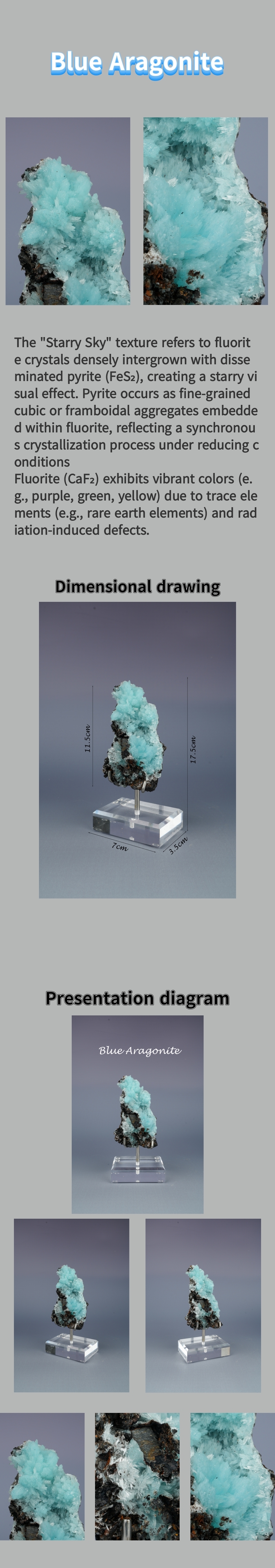 Natural Starry Sky Fluorite Intergrown with Pyrite from Yaogangxian, Hunan, China 