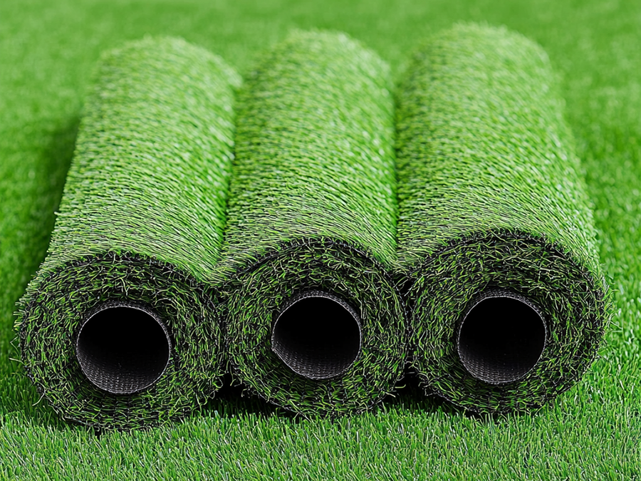 Laying a Grass Turf Roll